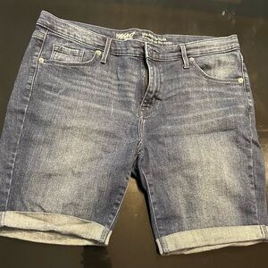 Dark Blue Jean Shorts